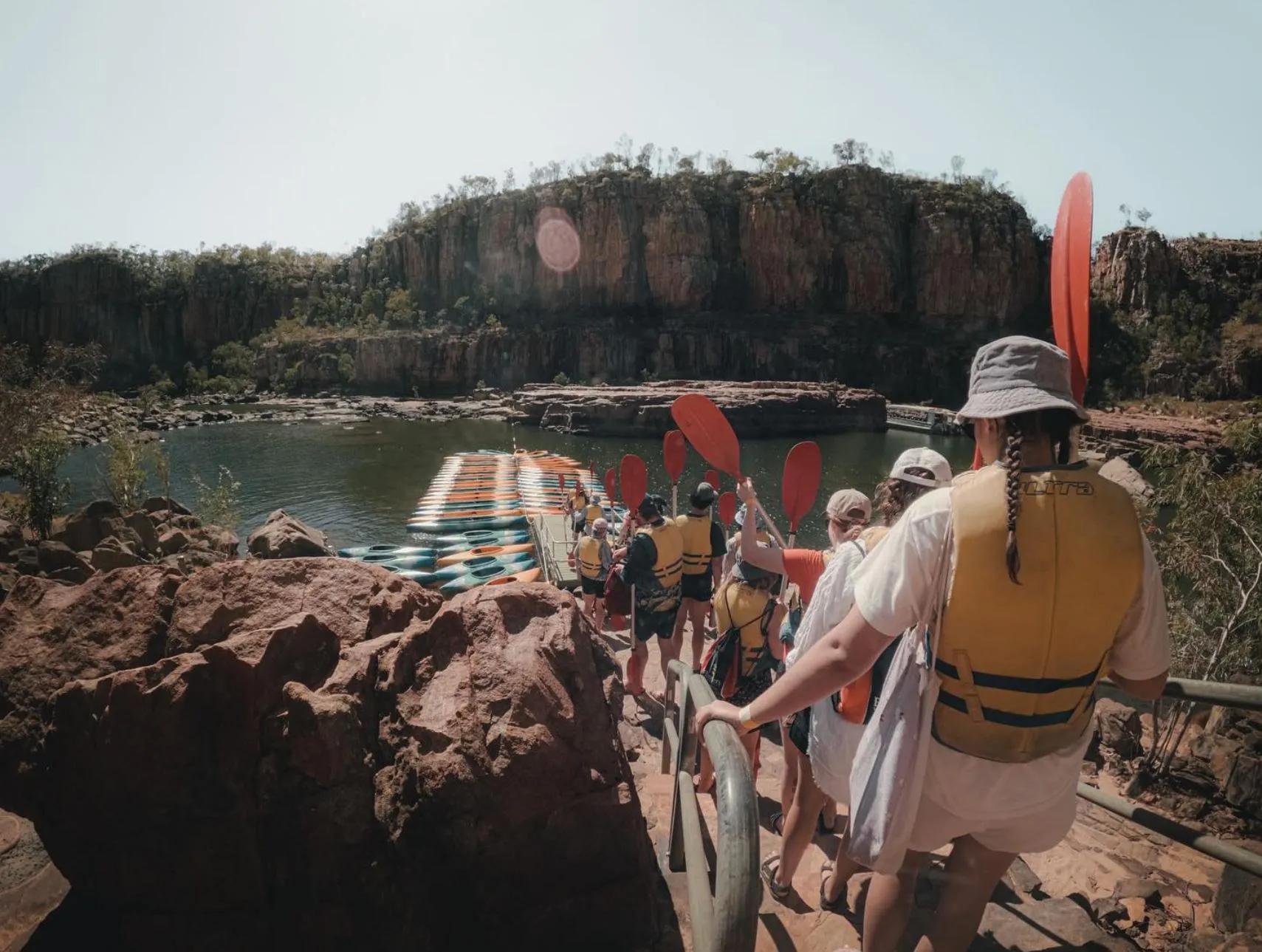 Katherine Gorge, kayak
